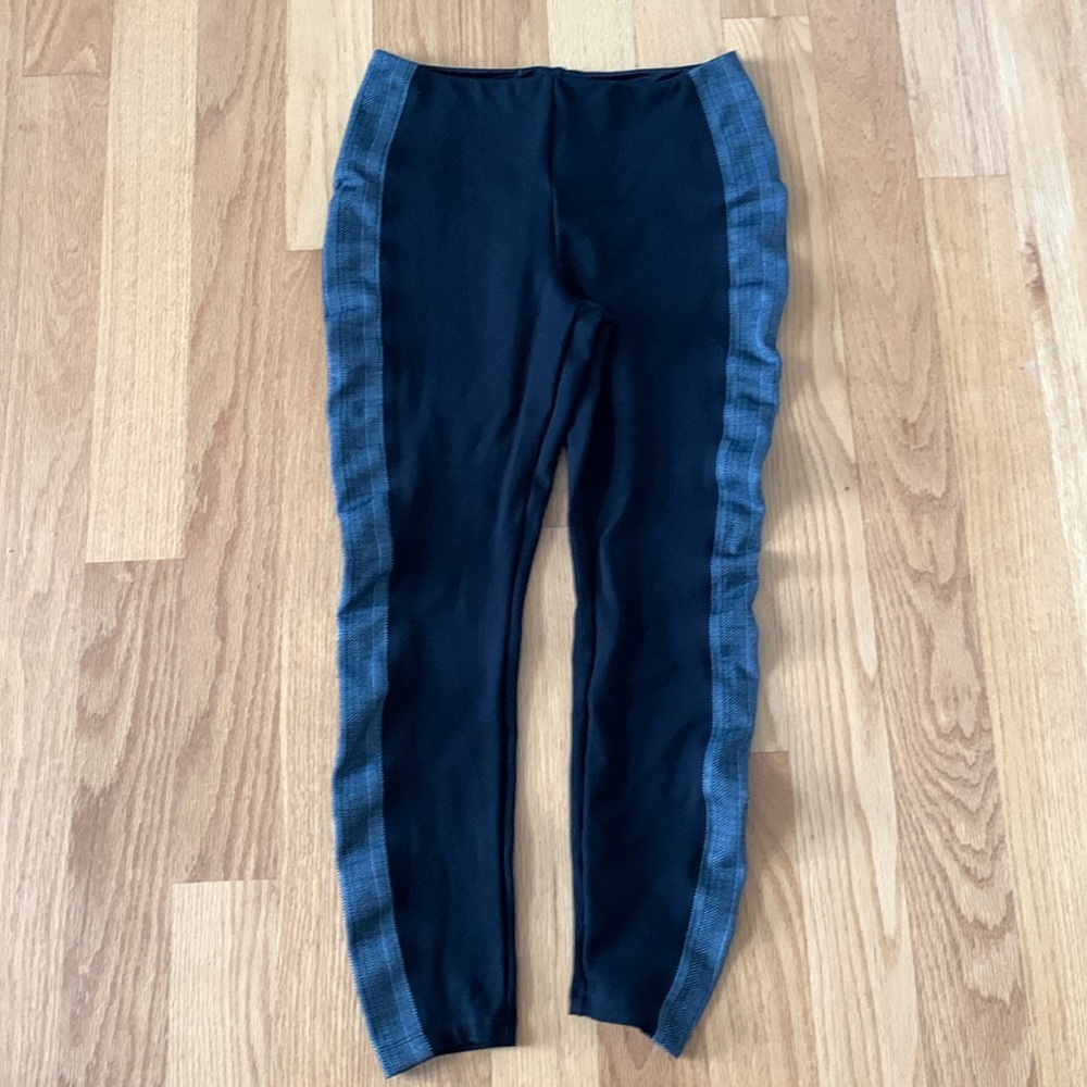 Lysse high rise leggings with side stripes tummy control womens size M